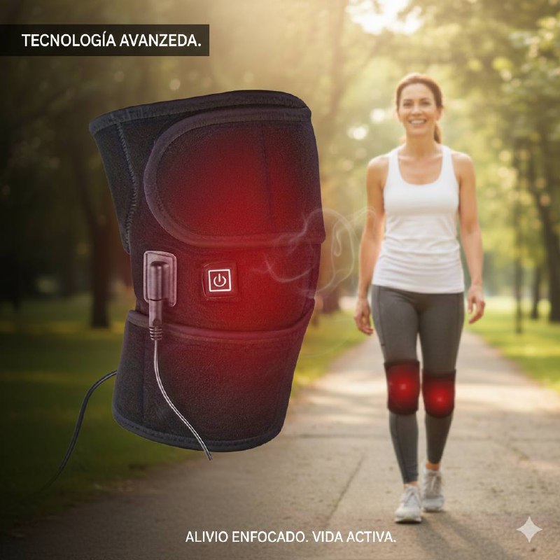 Rodillera Térmica® | Descansa y Alivia el Dolor Rápidamente⭐⭐⭐⭐⭐