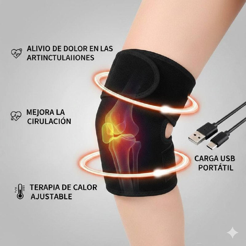 Rodillera Térmica® | Descansa y Alivia el Dolor Rápidamente⭐⭐⭐⭐⭐